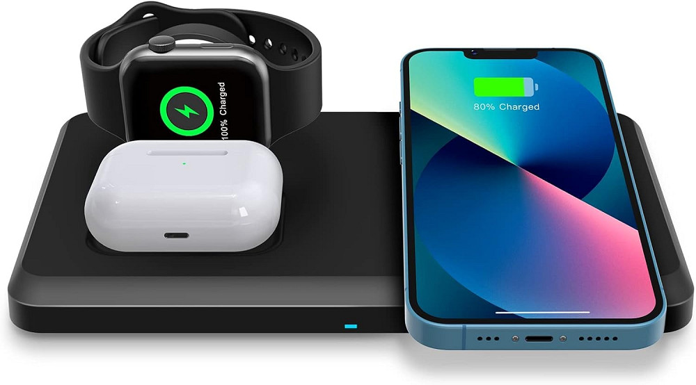 Безпровідна зарядка 3в1 CW301 26997 Луцьк - фото 2