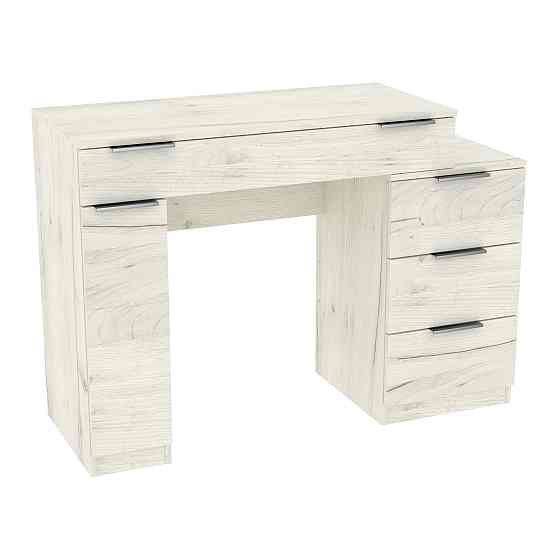 Стол туалетный Трюмо Кристалл, Дуб Крафт Білий, 1200/452/847 Львов