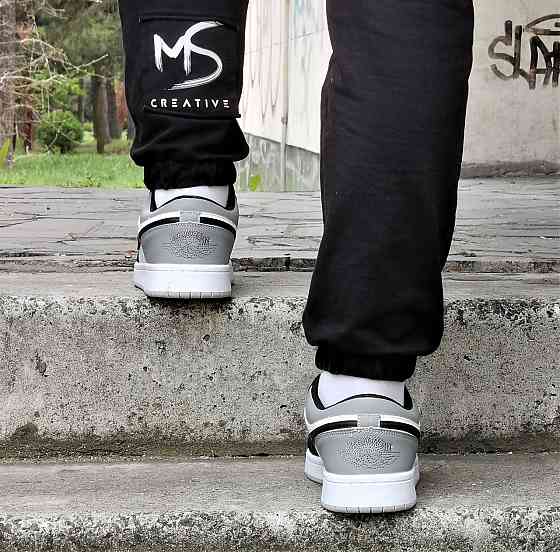 Кроссовки Nike Jordan Белые Мужские Джорданы Черные Серые Найк (размеры: 41,42,43,44) Видео Обзор Днепр