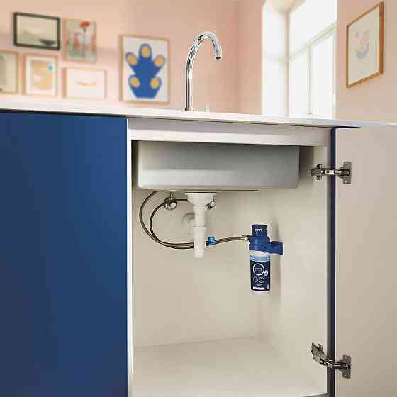 Смеситель для кухни Grohe Blue Pure StartCurve 30592000 с фильтром Blue S-Size 40404001 и головкой 64508001 Киев
