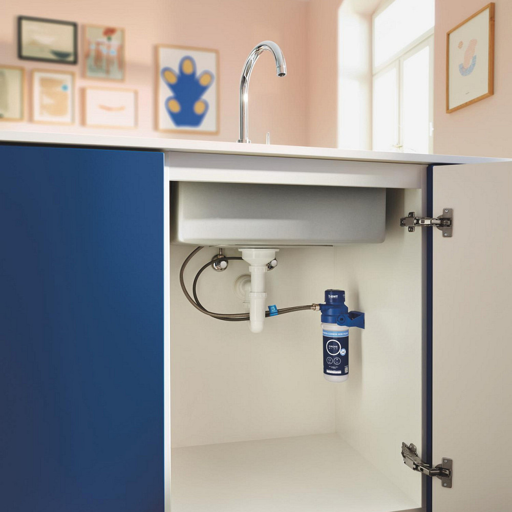 Змішувач для кухні Grohe Blue Pure StartCurve 30592000 з фільтром Blue S-Size 40404001 і головкою 64508001 Київ - фото 6