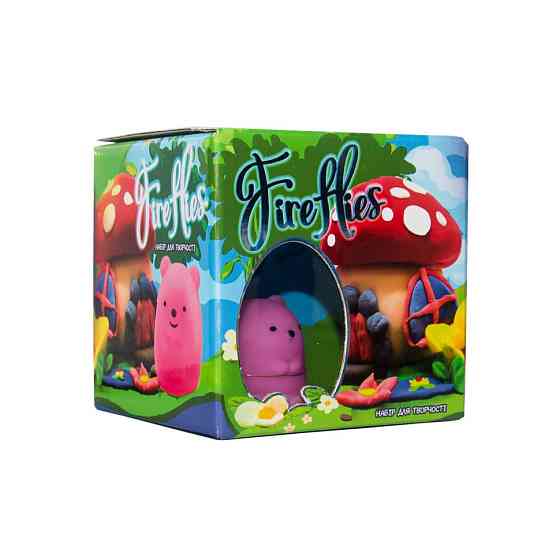 Набір для творчості "Fireflies - ведмедик" 30412 світильник, маса для ліплення Вінниця