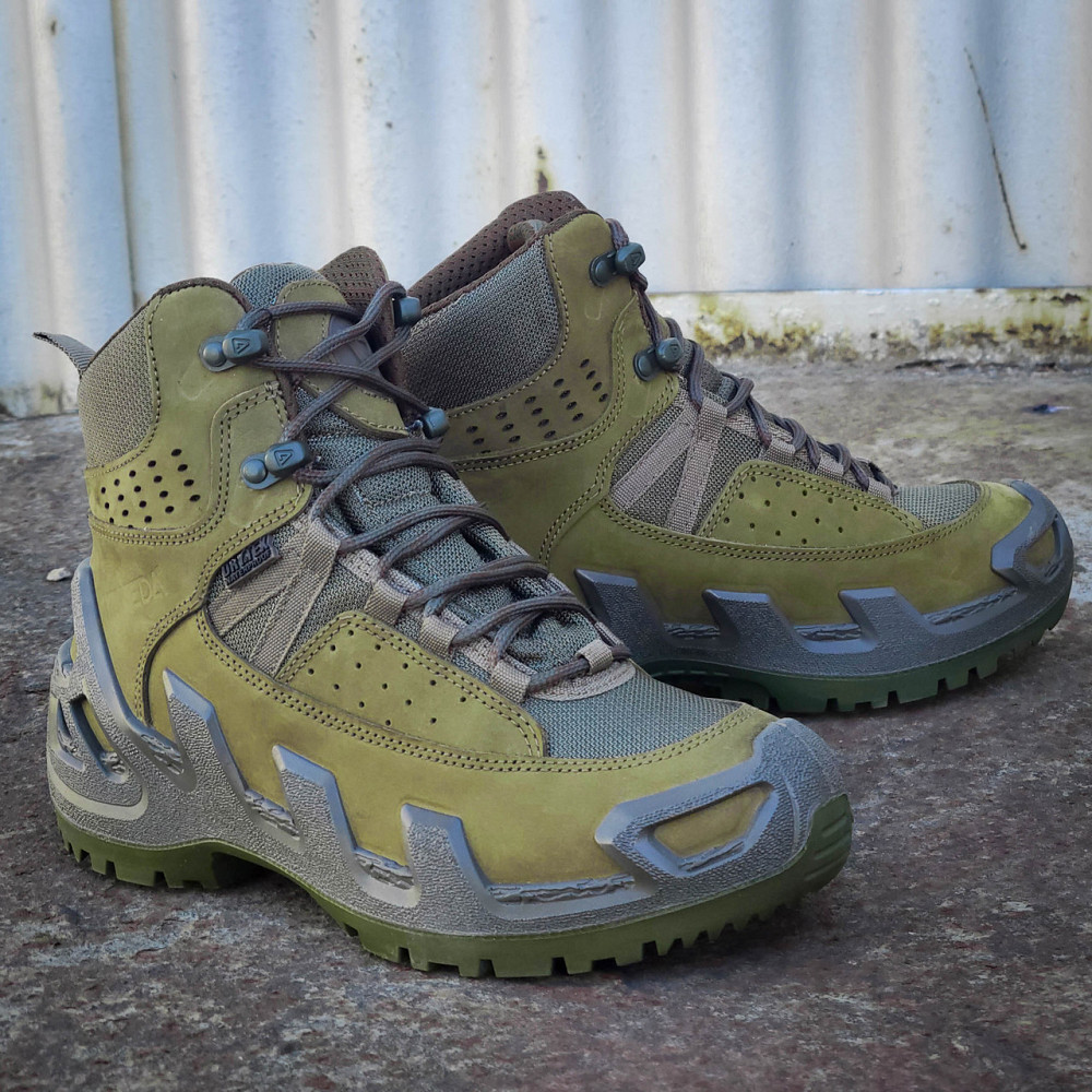 Черевики тактичні  Ванеда 1192-1 V-Clutch Pro High On Duty мембрані GoreTex нубук хакі Запоріжжя - фото 1
