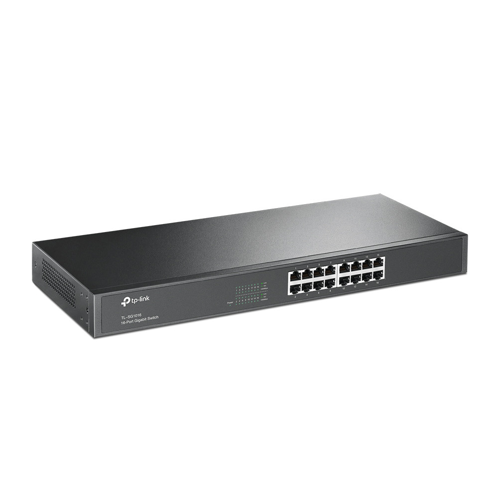 Комутатор TP-Link TL-SG1016 16-портовий гігабітний некерований Київ - фото 2