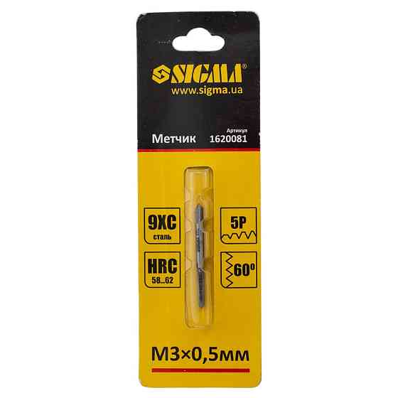 Позначник М3×0.5мм SIGMA (1620081) Київ