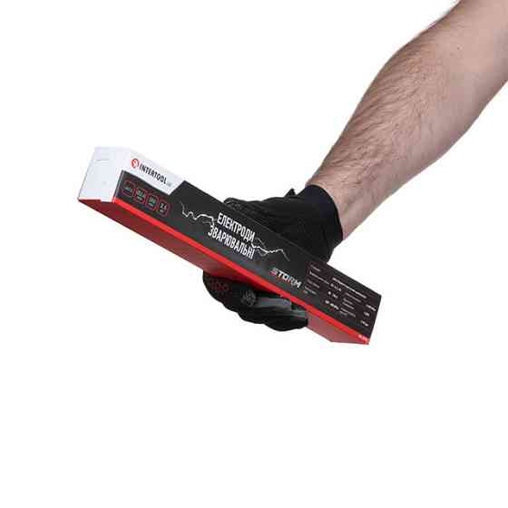 Електроди зварювальні 6013, Ø 2,5 мм, 350 мм, уп. 2,5 кг, STORM INTERTOOL EW-2525 Киев