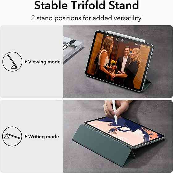 Чохол ESR для iPad Pro 12.9 дюймів (2022/2021/2020, 6-е/5-е/4-е покоління) Forest Green Київ