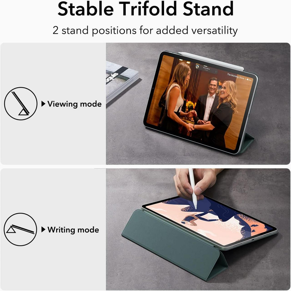 Чехол ESR для iPad Pro 12.9 дюймов (2022/2021/2020, 6-е/5-е/4-е поколение) Forest Green Киев - изображение 5