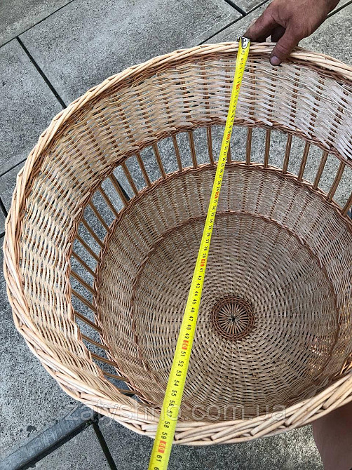 Висока плетена люстра з візерунком по середині Київ - фото 3