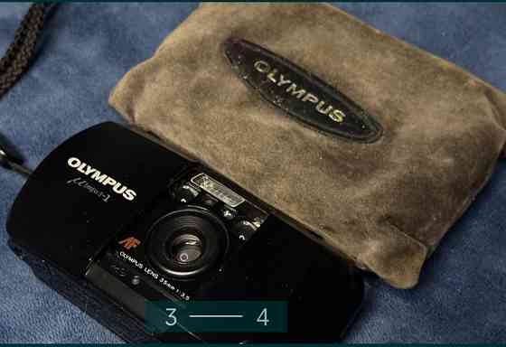 Фотоапарат Olympus mju i black 35mm. Київ