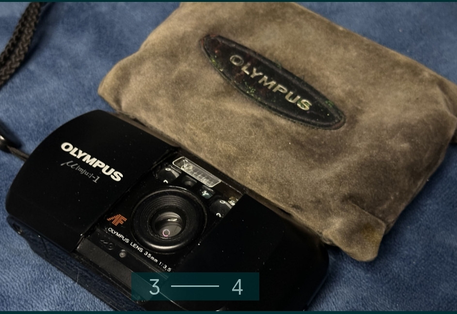 Фотоаппарат Olympus mju i black 35mm. Киев - изображение 2