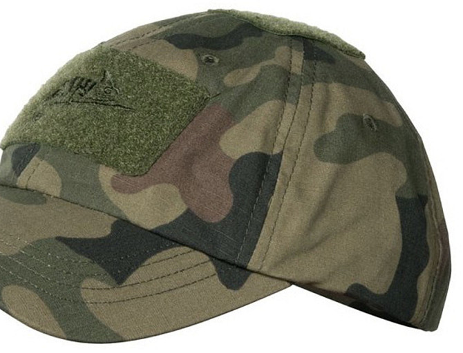 Універсальна Тактична Бейсболка з козирком Helikon-Tex "Ripstop" (CZ-BBC-PR-04) Woodland Нововолинськ - фото 4