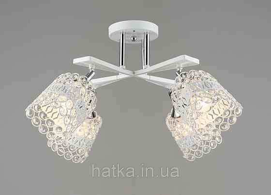 Люстра стельова Sirius B N5958/4 WT+CR з поворотнім механізмом Київ