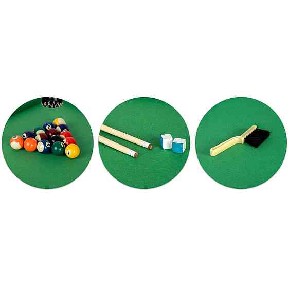 Більярдний стіл з аксесуарами Neo-Sport NS-807, 122 x 61 x 76 см - темно-коричневий Київ