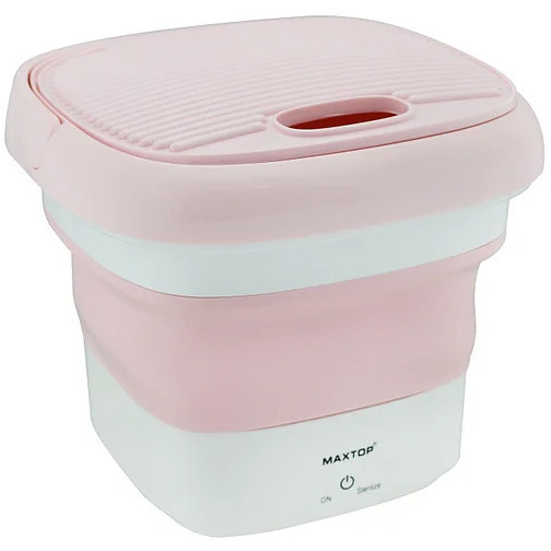 Пральна машина силіконова складна Maxtop 7399, рожева Вінниця - фото 1