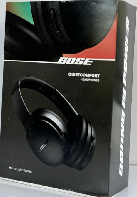 Наушники Новые Гарнитура BOSE QuietComfort Headphones Black. Харьков - изображение 2