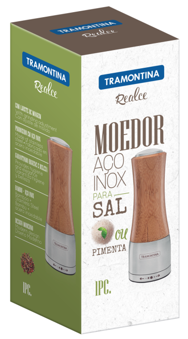 Мельница для специй TRAMONTINA Realce Бамбук (6747182) Киев - изображение 2