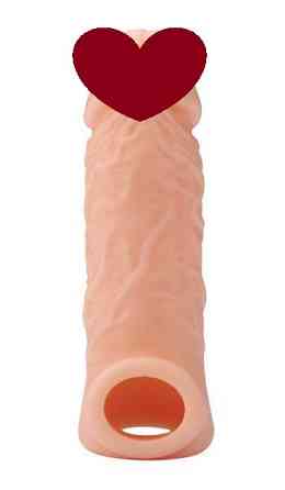 Насадка на пеніс REALSTUFF EXTENDER WITH BALL STRAP 5.5 Sex Aura Київ