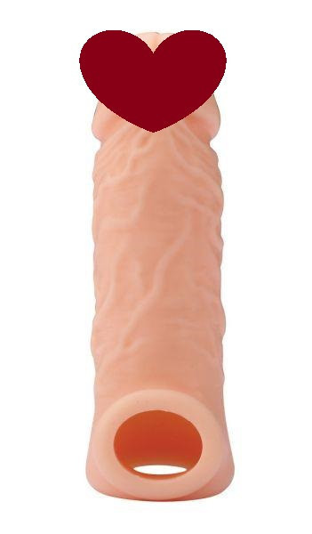Насадка на пеніс REALSTUFF EXTENDER WITH BALL STRAP 5.5 Sex Aura Київ - фото 1