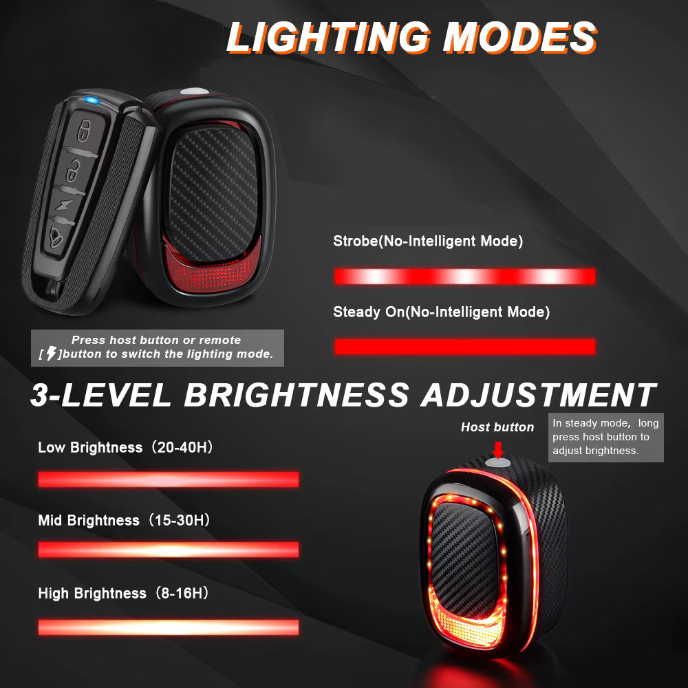 Задній ліхтар для квадроцикла A5P-LED, Повороти стоп-сигнал для велосипеда, Маячок задній велосипедний AZ-32 Івано-Франківськ - фото 3