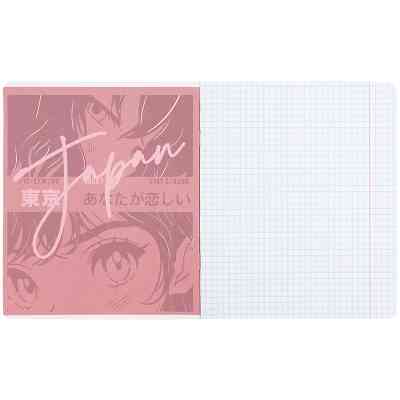 Тетрадь Kite Anime, 18 листов, клетка (K25-236-1) Винница