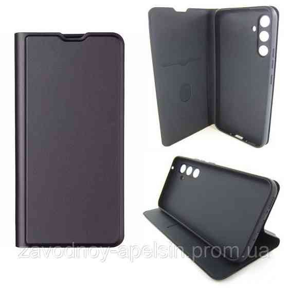 Чехол книжка Samsung A54 A546 Защита камеры (черный) Одесса
