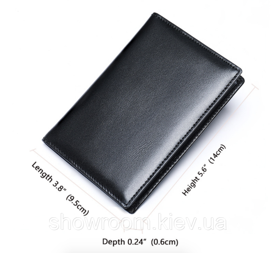 Чоловіча обкладинка на паспорт Leather Collection (9071) Київ