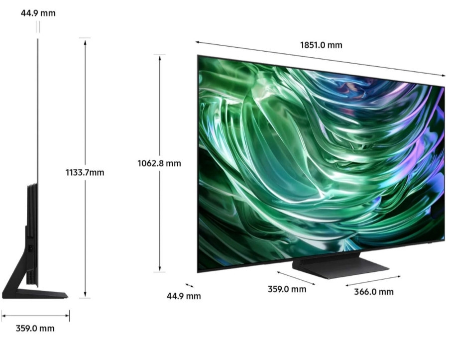 Телевізор Samsung QE83S90D. Київ - фото 2