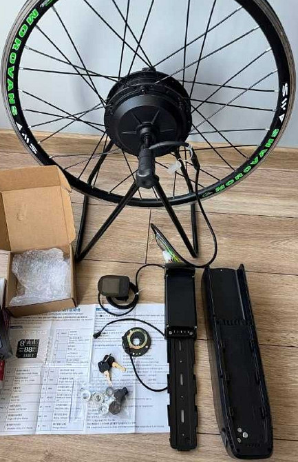 Електронабір для велосипеда 750w 48v 15ah Bafang редукторный. Харьков - изображение 7