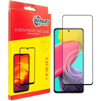 Скло захисне Dengos Full Glue Samsung Galaxy M53 5G (TGFG-214) Вінниця - фото 1
