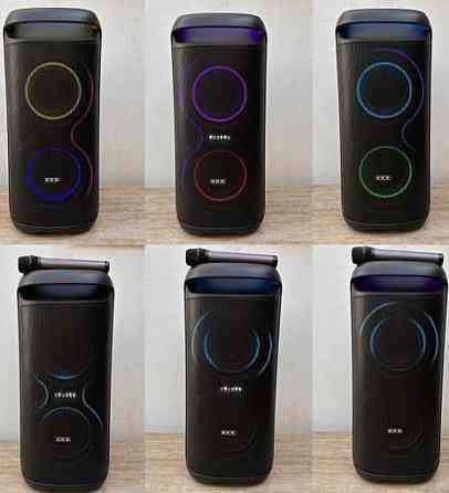 Якісна музична колонка з мікрофоном, акумуляторна Bluetooth портативна. Київ