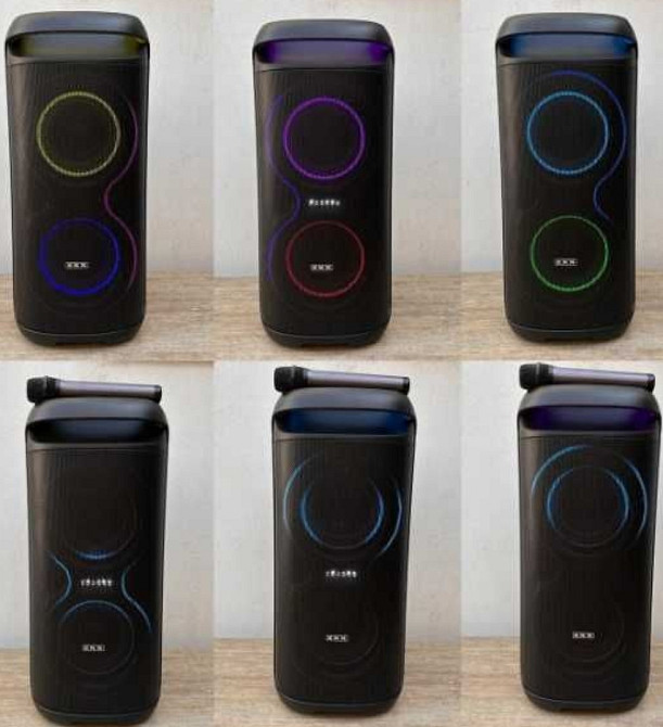 Качественная музыкальная колонка с микрофоном, аккумуляторная Bluetooth портативная. Киев - изображение 5