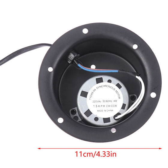 Мотор для дзеркального диску кулі для фотосесії, Нового Року, свята. 1,5 об./хв, 2,5 об./хв із виделкою Рівне