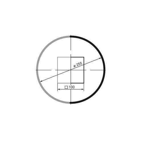 Колонна фасадная Prestige Decor LC 102-2 Half Днепр