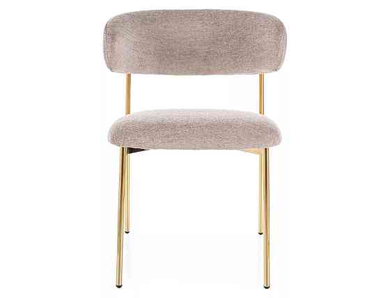 Стілець ELTON RAVEN золотий каркас/темний беж 30 Днепр