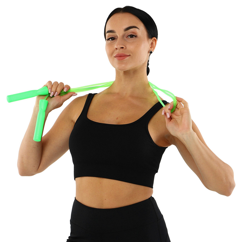 Скакалка с подшипникам FI-3497 2,7м Вишнёвое - изображение 9