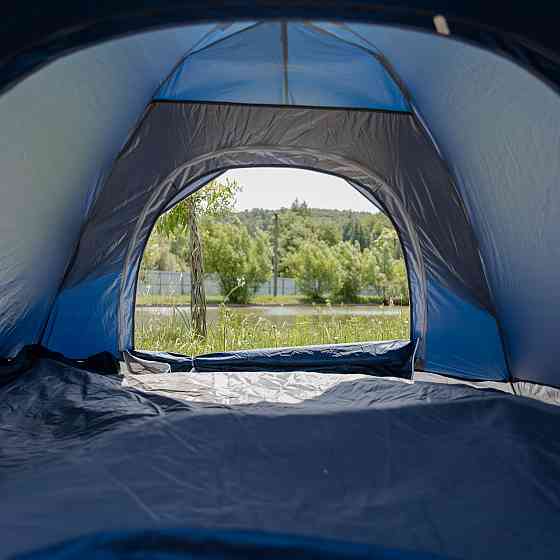 Намет кемпінговий тримісний 190×190×140 (см) автоматичний LU-002 Сиій Коломия