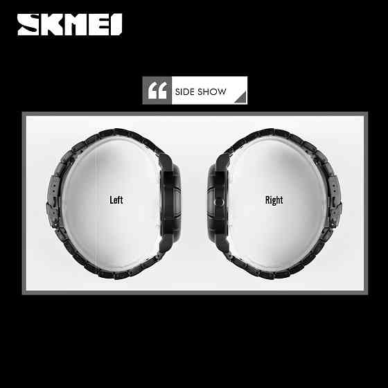 Оригинальные часы Skmei Skull 9178 Black-Bronze Винница