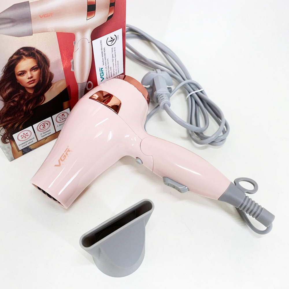 Фен с мощным мотором VGR V-432, Фен для объемной укладки для укладки любых волос TU-69 Львов - изображение 5