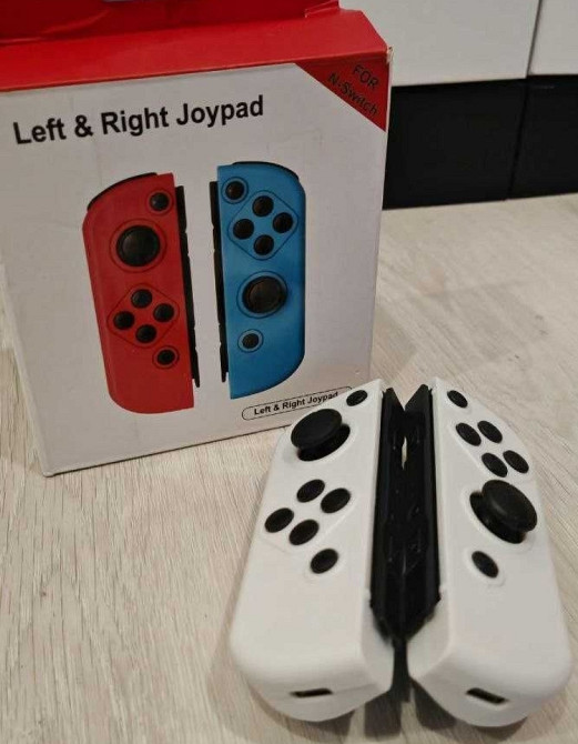Контроллеры для Nintendo Switch беспроводные с вибрацией и стыками Joypad. Харьков - изображение 5