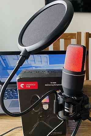 RGB микрофон для пк, ноутбука. Киев