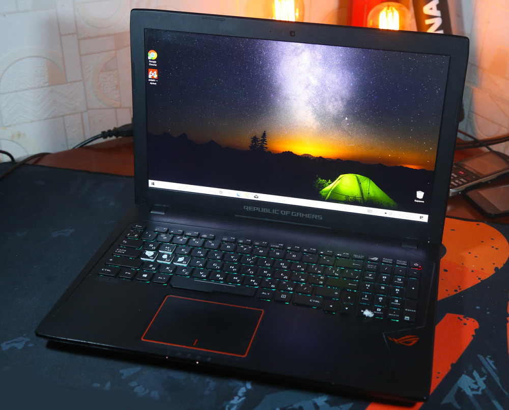 Игровой ноутбук Asus Rog gl553vd 15.6