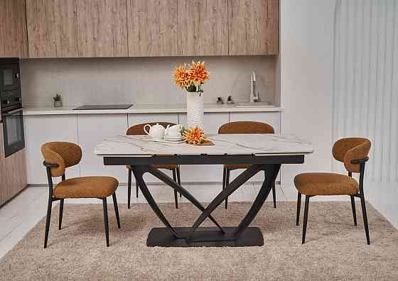 Стілець М-100 гірчичний + чорний Дніпро