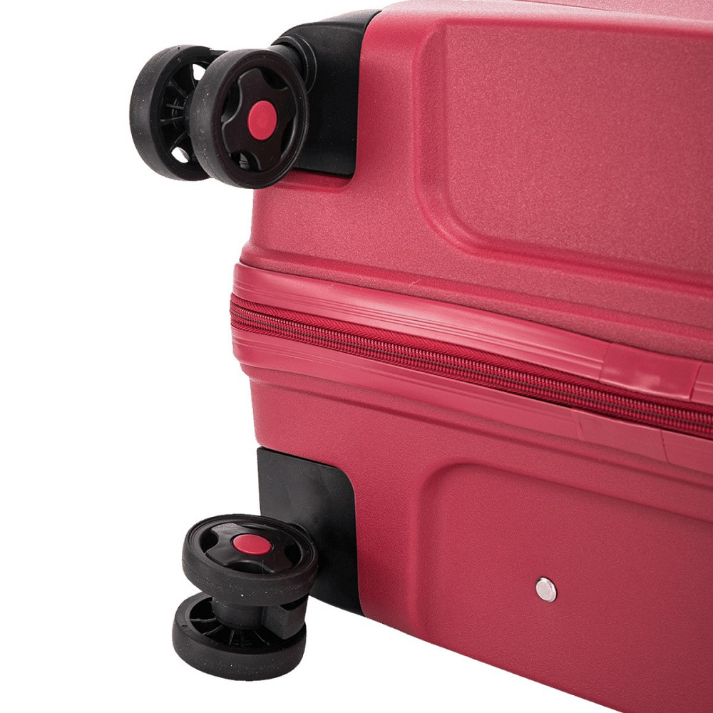 Валіза поліпропіленова WINGS PHX01 мала 55 см червона Київ - фото 8