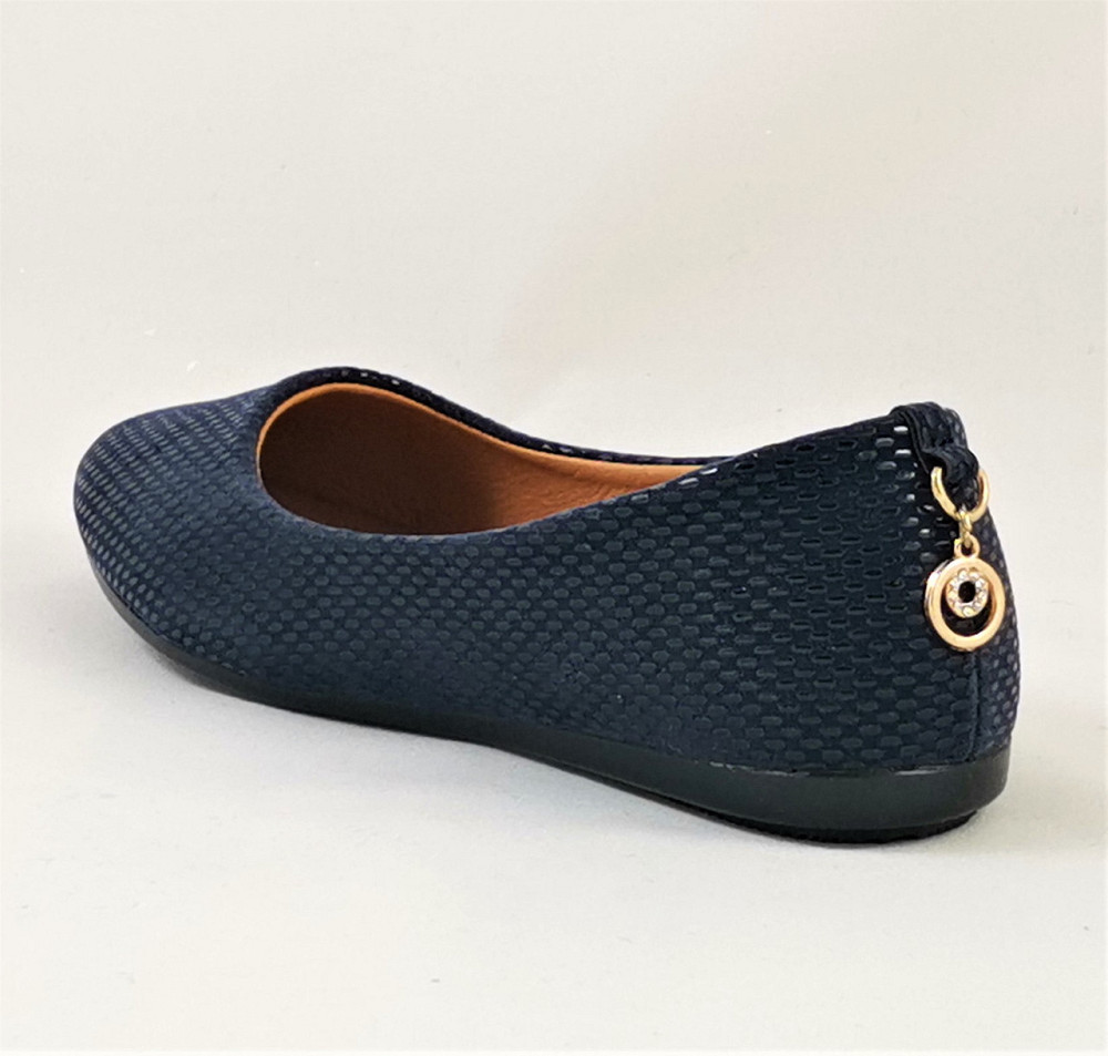 Женские Балетки Синие Мокасины Туфли (размеры: 36,37,38,39) - 05-4 Днепр - изображение 5