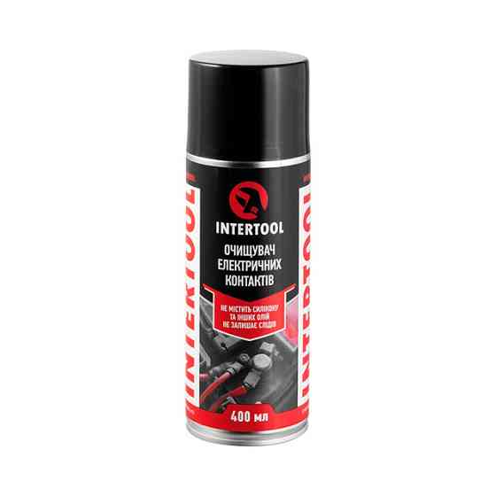 Очищувач електроконтактів, аерозоль, 400 мл INTERTOOL FS-0074 Київ