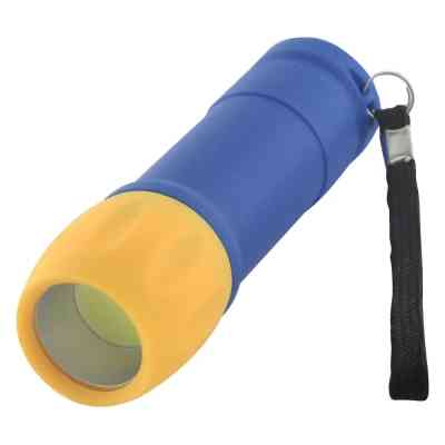 Фонарь Quantum Smile yellow+blue 3W COB 3xAAA 2шт/уп (QM-FL1045-PB) Винница