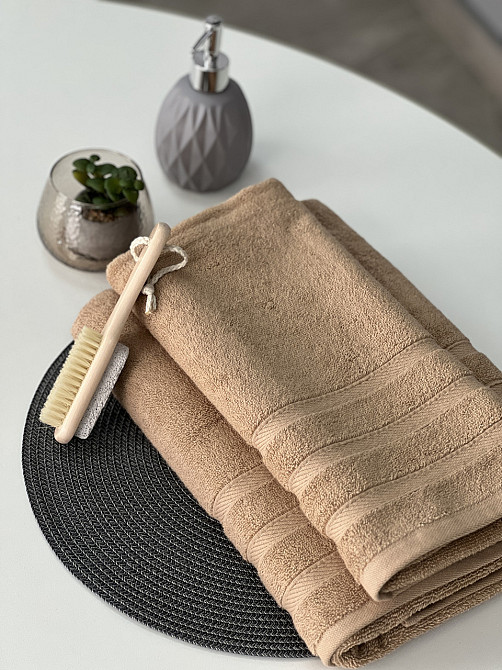 Комплект рушників Ideal Textile Косичка 2 шт (50х100 см 70х140 см) (56860755) Чернівці - фото 5