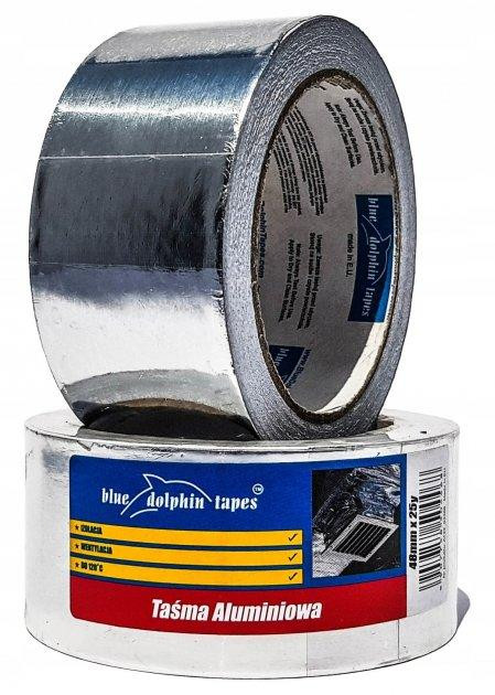 Лента герметизирующая  Dolphin Metallic Tape 48mm x 50m Львов - изображение 2