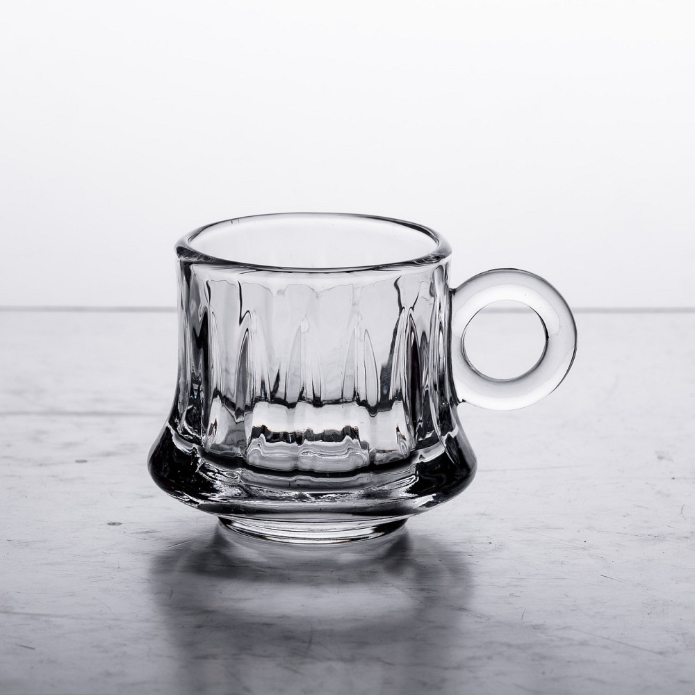 Набор стеклянных чашек для чая и кофе, 6 шт Киев - изображение 1